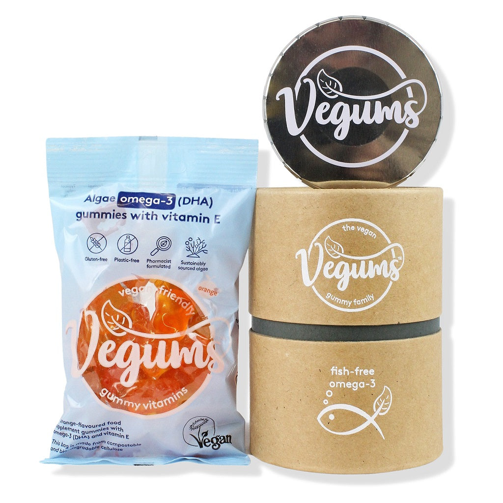 Algae Omega 3 Gummies Starter Pack (Vegums) 60st