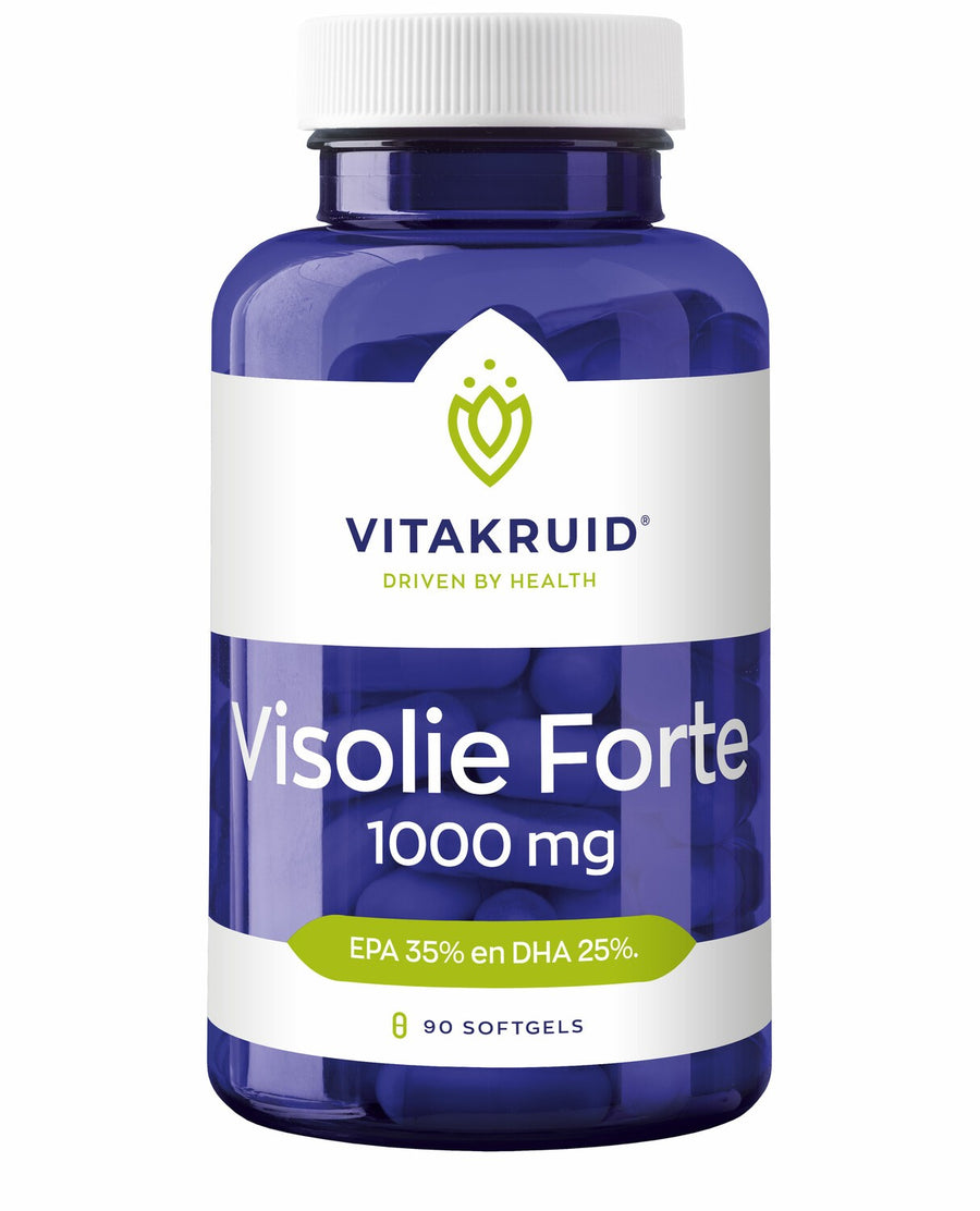Vitakruid Visolie Forte 1000 mg EPA 35% DHA 25% 90 softgels
