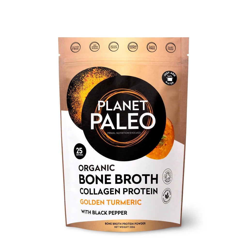 Organic Bone Broth Collagen Protein - Golden Turmeric