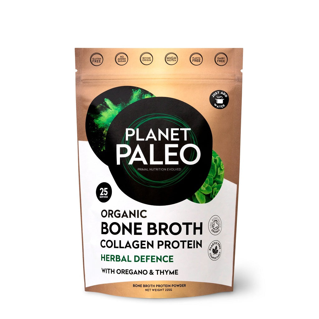 Organic Bone Broth Collagen Protein - Herbal Defence