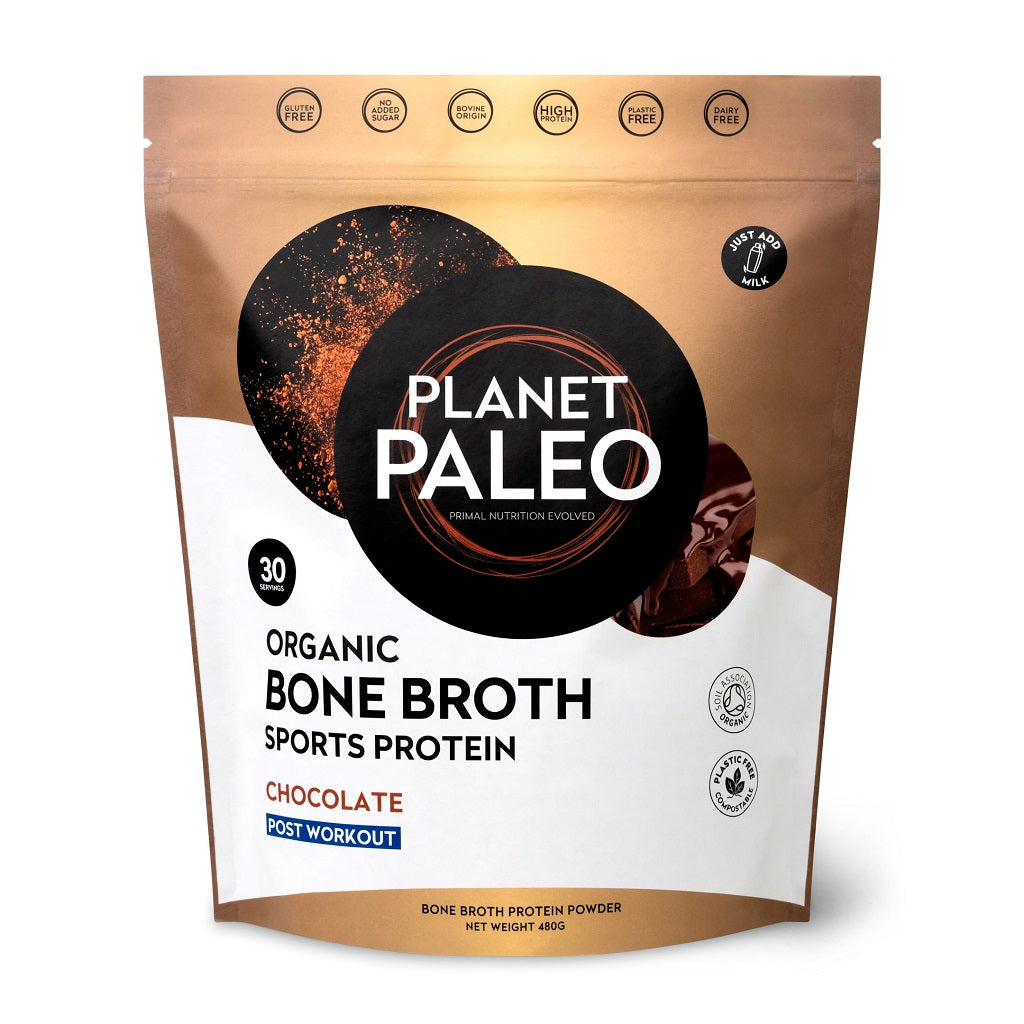 Organic Bone Broth Sport Protein - Chocolate