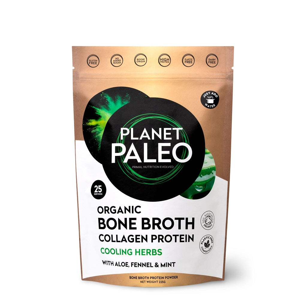 Organic Bone Broth Collagen Protein Cooling Herbs