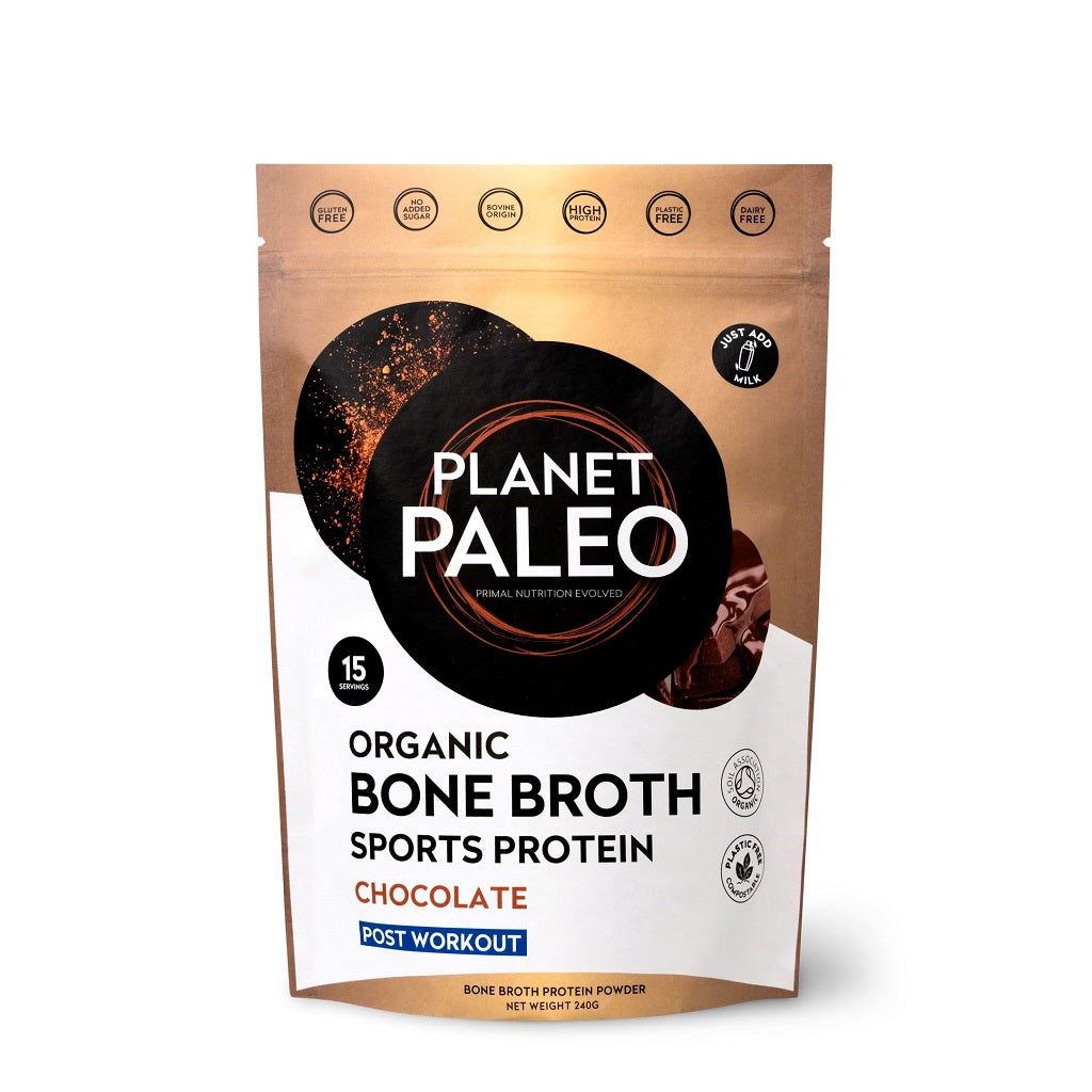 Organic Bone Broth Sport Protein - Chocolate