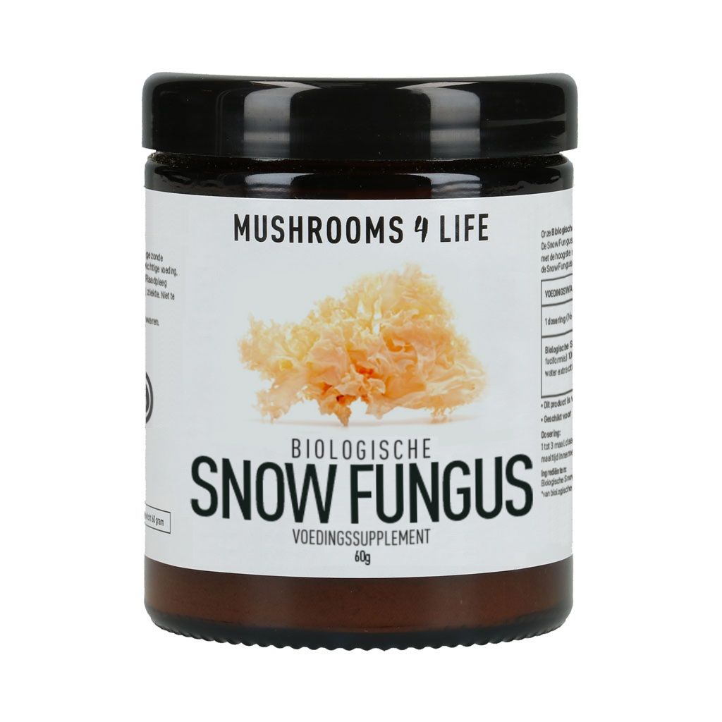 Snow Fungus Paddenstoelen Poeder Bio