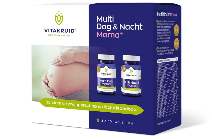 Vitakruid Multi dag & nacht mama 2 x 30 tabletten 60 tabletten