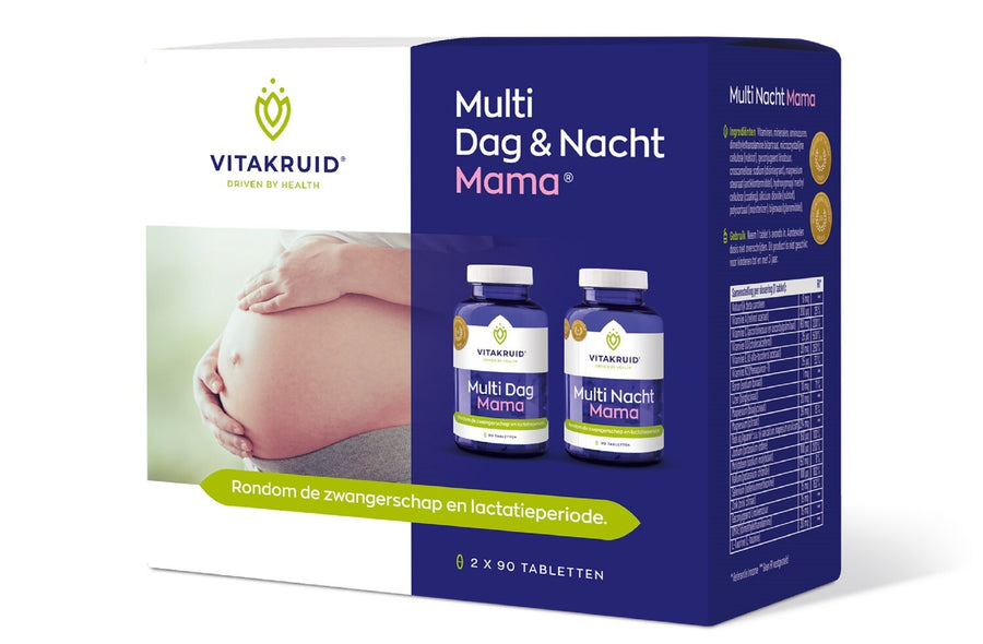 Vitakruid Multi dag & nacht mama 2 x 90 tabletten 180 tabletten