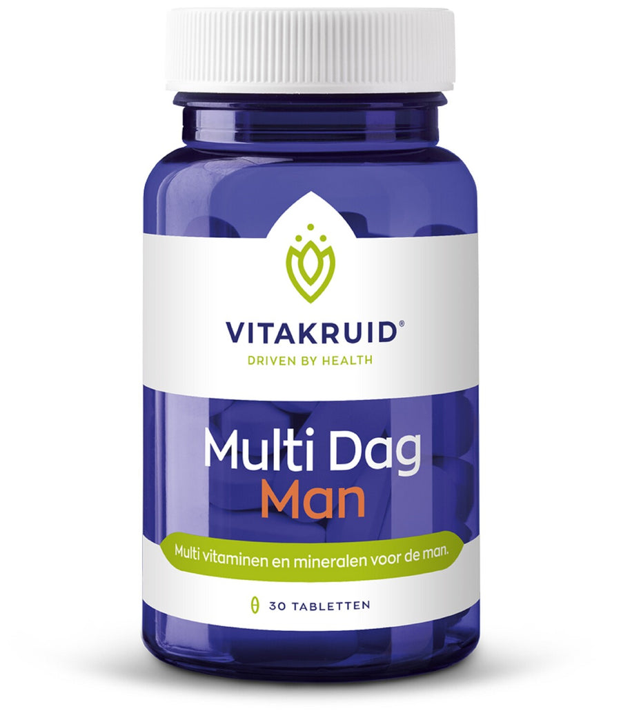 Vitakruid Multi dag man 30 tabletten