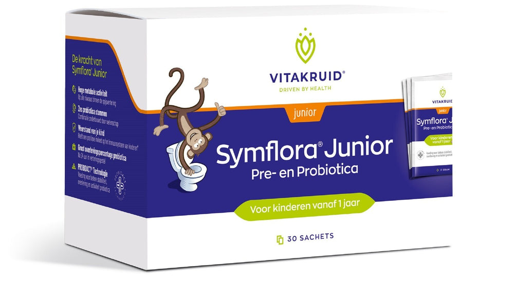 Vitakruid Symflora junior pre- en probiotica 30 sachets