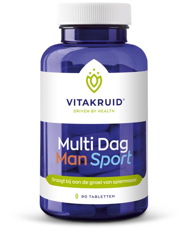 Vitakruid Multi dag man sport 90 tabletten